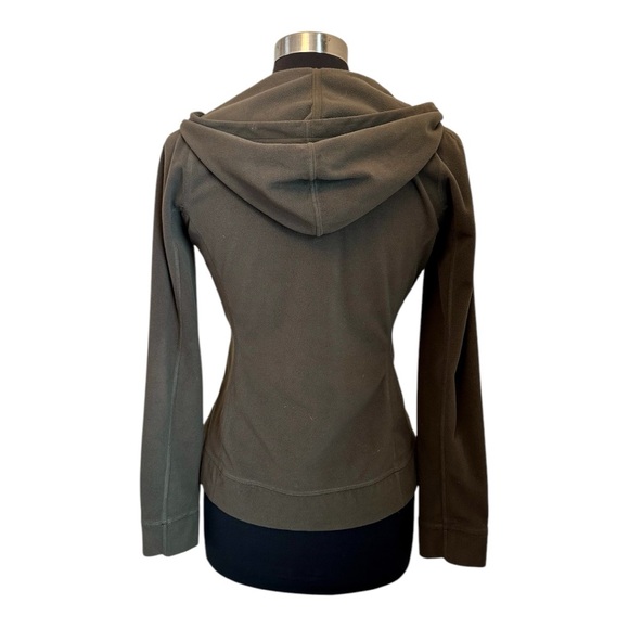 REI Olive Green Zip-Up Hoodie - Picture 3 of 5